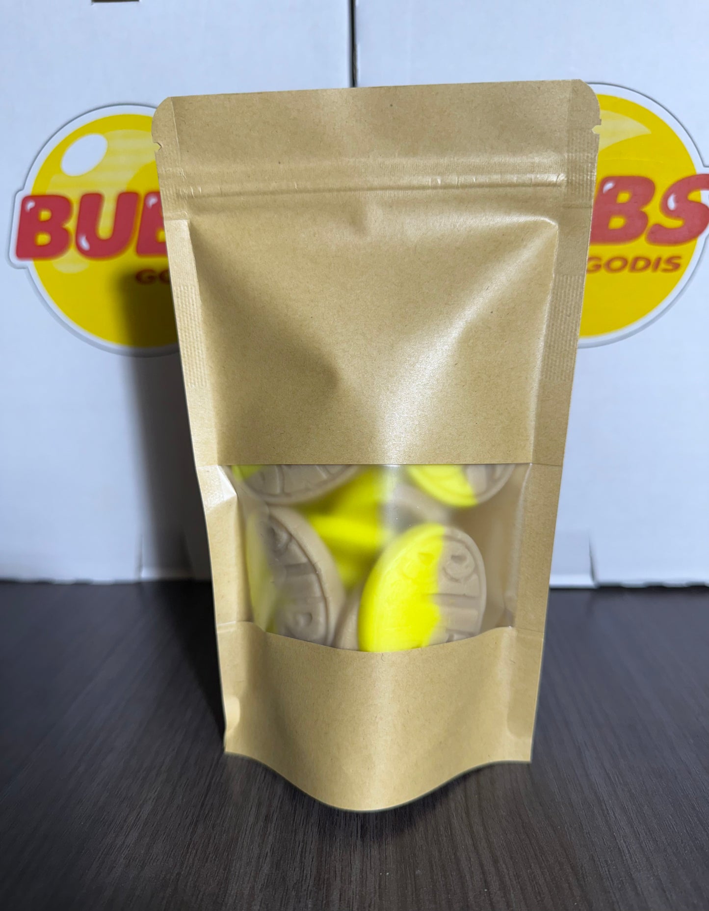 1/2 of Swedish Banana and Toffee Bubs