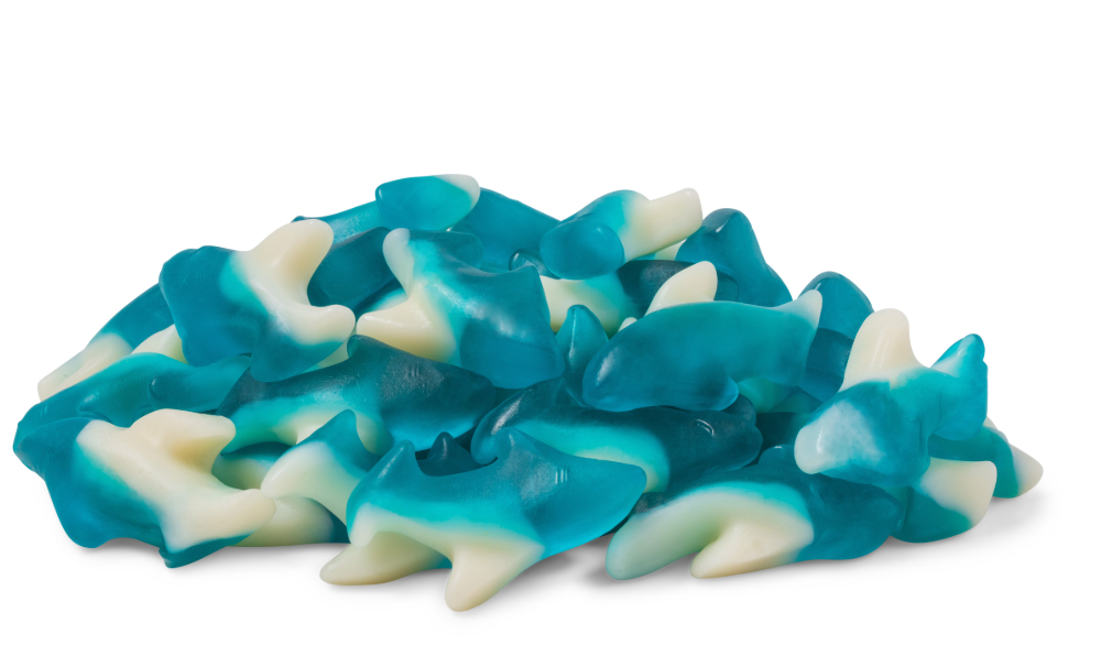 1lb Gummy Shark Assorted Mix